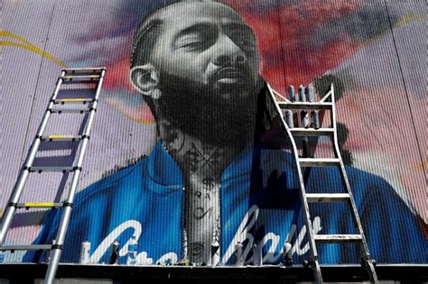 Thousands Attend Nipsey Hussles Funeral At Staples Center In Los