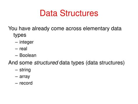 Ppt Data Structures Powerpoint Presentation Free Download Id3991053