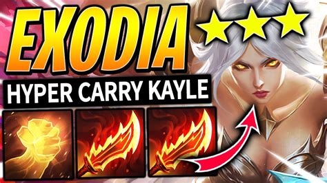 FORCE THIS KAYLE 3 BUILD To CLIMB Ranked I Teamfight Tactics I TFT 13