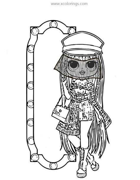 Lol Omg Dolls Coloring Pages Shadow