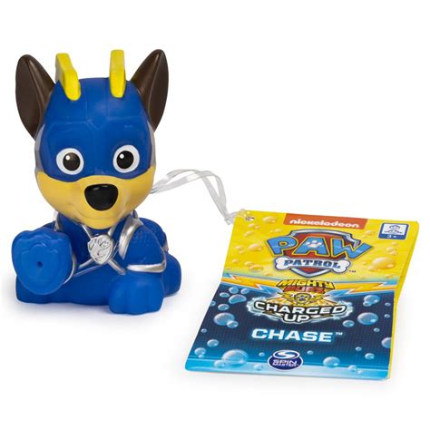 Paw Patrol Mighty Pups Charged Up Chase Bath Squirter
