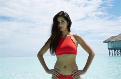 Katrina Kaif Looks Smouldering In Her Red Bikini Pic Bollywood News