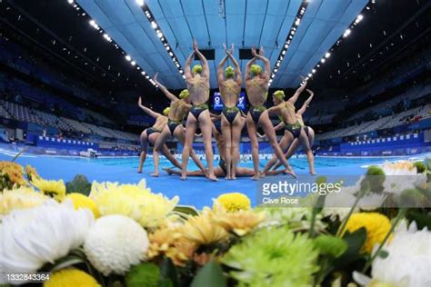 Australian Synchronized Swimming Team Photos And Premium High Res