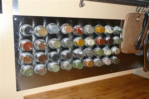 Diy A Magnetic Spice Rack