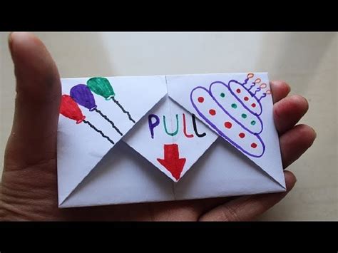 Cool Ways To Fold A Birthday Card Happy Birthday Card
