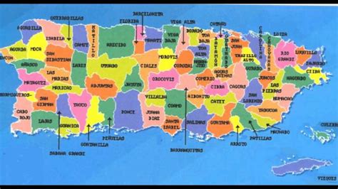Mapa De Puerto Rico Con Sus Pueblos Mi Puerto Rico En Mapa De Hot Sex Picture