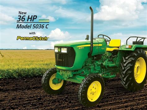 John Deere 5036c 35 Hp Tractor 1300 Kgf Price From Rs475000unit
