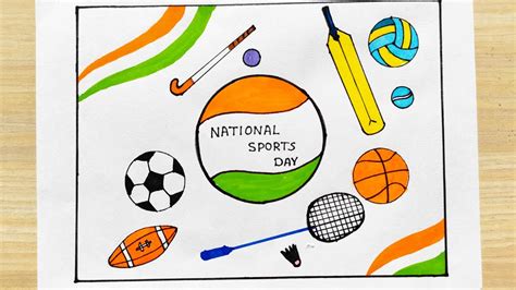 Share 145 National Sports Day Drawing Easy Vn