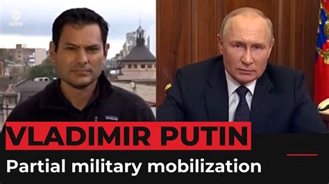 russia s putin signs decree on partial mobilisation for citizens youtube