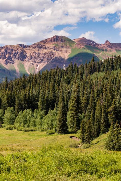 Crested Butte Colorado Mountain Landscape Stock Image Image Of Mount