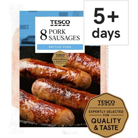 Tesco British Pork Sausages 8 X 454g Compare Prices And Where To Buy