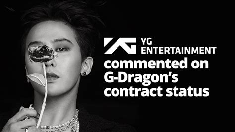 Yg Entertainment Comments On Bigbang G Dragons Contract Status｜k1