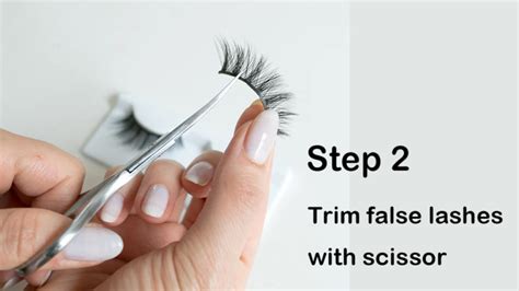 How To Put On False Eyelashes For Beginners Step By Step Guide 2021