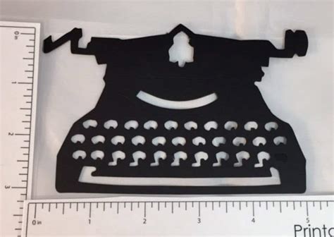 Tim Holtz Die Cuts Sample Pack Vintage Typewriter Caged Etsy