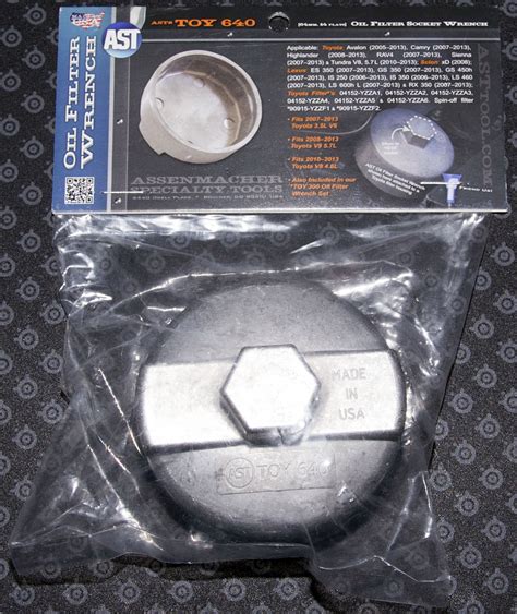 Review Assenmacher Specialty Tools Toyota TOY 640 Oil Filter Socket