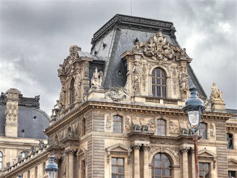 Louvre Palace Stock Image Image Of Blue Culture Building 12918163