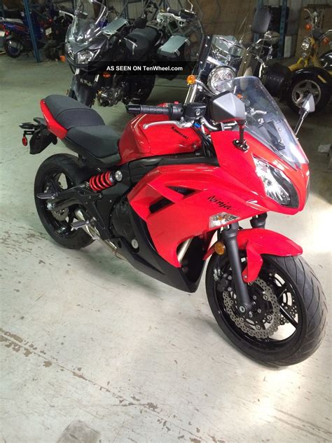 Unmistakable sport performance is met with an upright riding position for exciting daily commutes, while a supreme. 2012 Kawasaki Ninja 650 Ex650ecf