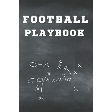 Football Playbook Notebook Football Notebook For Draw And Create Your
