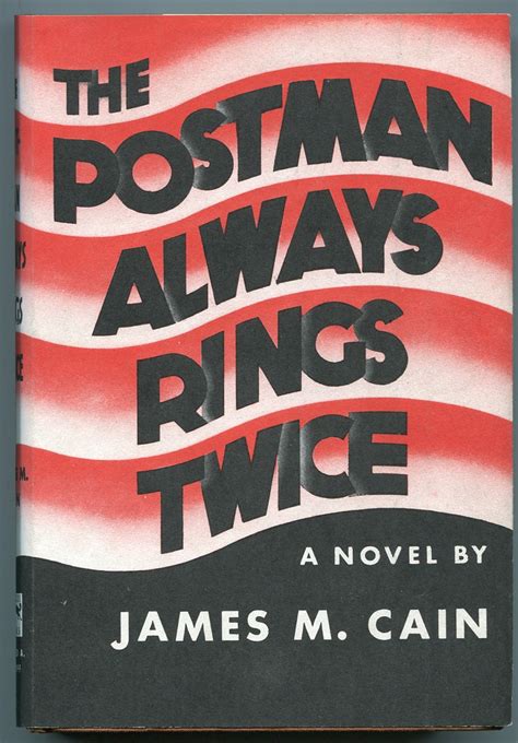 The Postman Always Rings Twice Par Cain James M Near Fine Hardcover