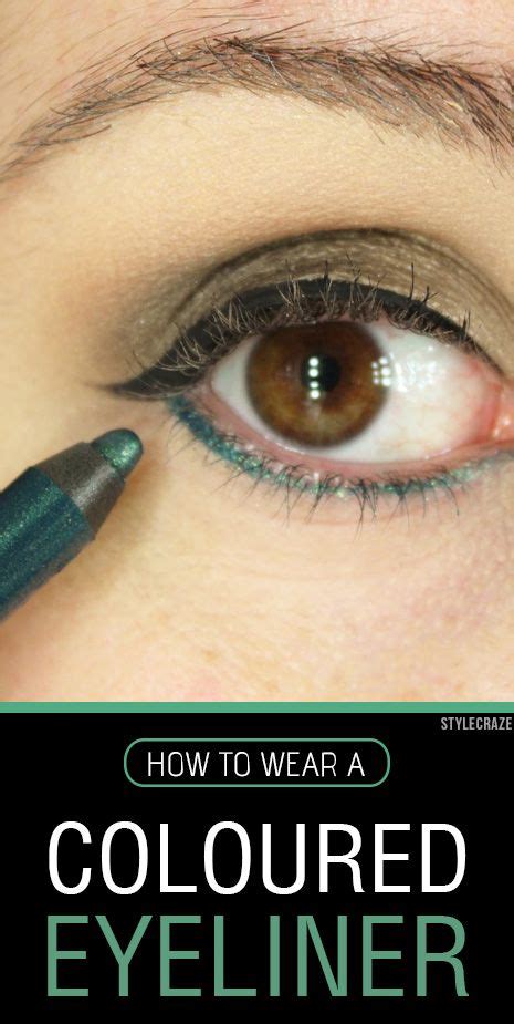 A liquid eyeliner is best for precise application. How To Apply Eyeliner For Beginners? - Step By Step Tutorial And Tips | Colored eyeliner ...