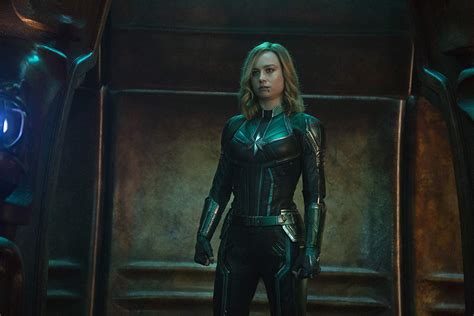 Captain Marvel Review Brie Larson Is A New Kind Of Female Hero Glamour