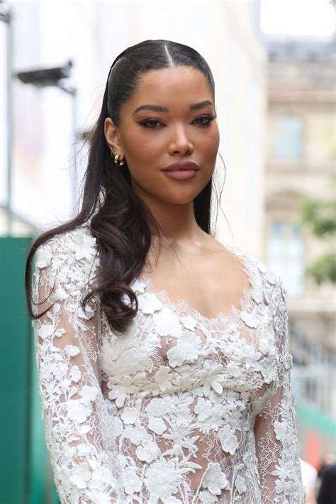 Ming Lee Simmons Arrives At The Elie Saab Show At Paris Fashion Week 07052023 • Celebmafia