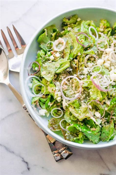 The Best Green Salad Recipe This Healthy Table