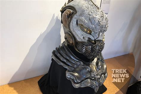 Klingon Head Armor Treknewsnet Your Daily Dose Of Star Trek News