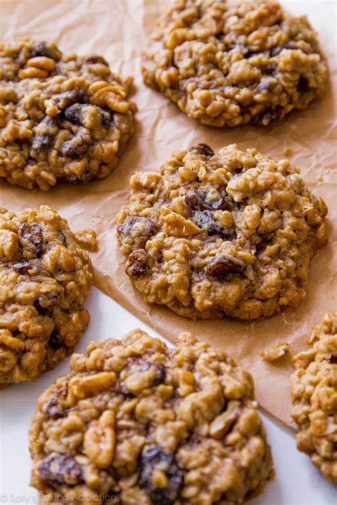 Soft Chewy Oatmeal Raisin Cookies Sally S Baking Addiction KEMBEO