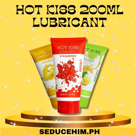 Hot Kiss Ml Water Based Flavored Lube Vagina Anal Lubricant Lazada Ph