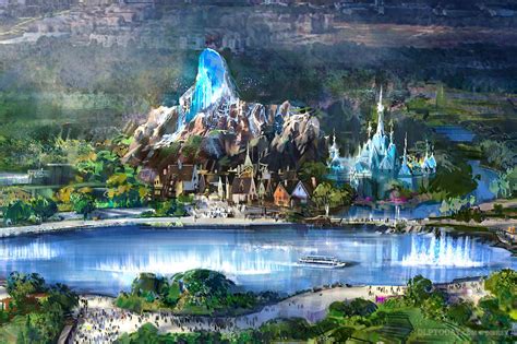 First Concept Art For New Frozen Themed Land At Walt Disney Studios Park