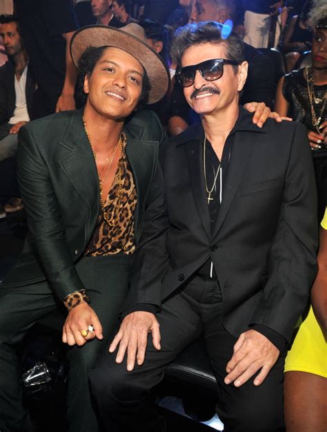 Bruno Mars Celebrities With Their Dads Pictures Popsugar