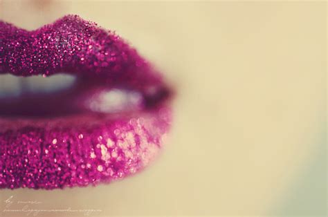 Cute Girly Glitter Lips Image 716531 On
