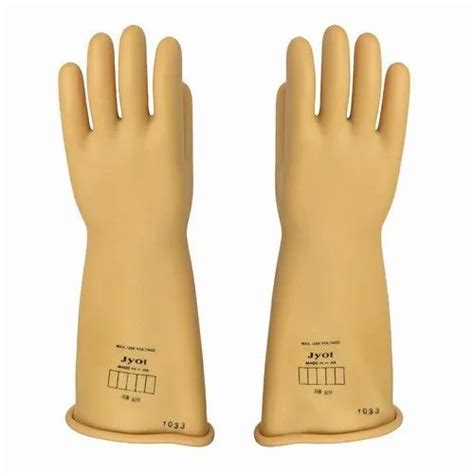 Rubber Yellow Kv Hand Gloves For Electrical Protection At Rs Pair In Mumbai