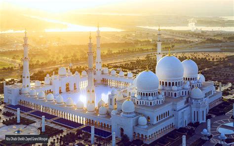Mosque Sheikh Zayed Abu Dhabi 4K