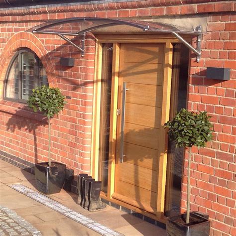 Stunning Property With One Of Our Arched Door Canopies Made To Fit The