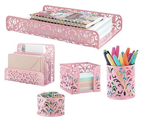 Pink Desk Accessory Pink Desk Accessories Bundle By Bando Dekorisori