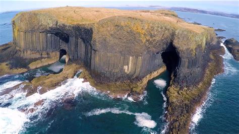 Fingals Cave Shot With Dji Phantom 2 And Gopro Fingals Cave Fingal