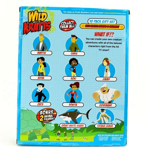 Collection 96+ Wallpaper Wild Kratts Toys 10-pack Action Figure Gift