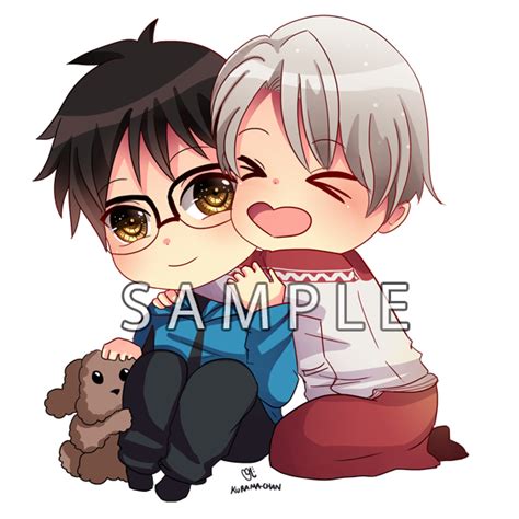 Yuri On Ice Chibi Couple By Kurama Chan On Deviantart