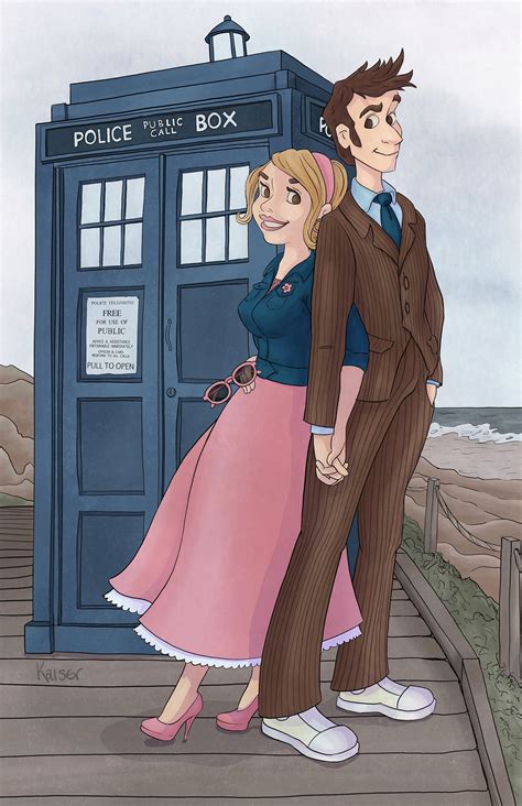 10th Doctor And Rose Etsy