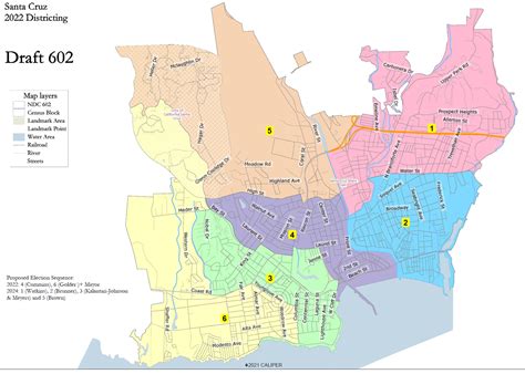 Santa Cruz City Council Approves Two District Maps Santa Cruz Local