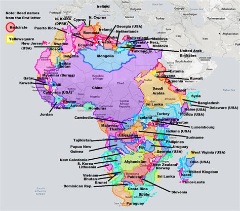The True Size Of Africa Brilliant Maps