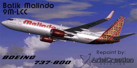 Malindo air is being rebranded as batik malaysia which will ply international routes while the current batik air brand remains domestically focused within indonesia. PMDG 737-800NGX Malindo Batik Air 9M-LCC Livery FSX ...