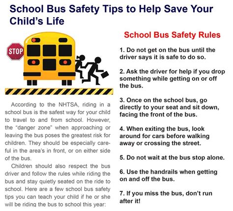 45 Safety Rules At School Bus Ideas In 2021