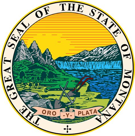 Montana State Information Symbols Capital Constitution Flags Maps