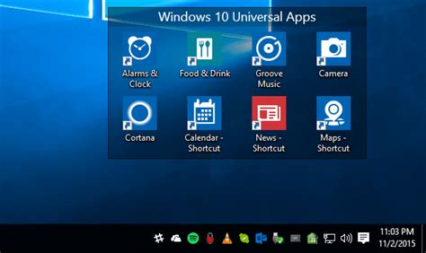 Get new gadgets in windows 10 with widget launcher. Windows 10 Tip: Create Desktop Shortcuts for Universal Apps