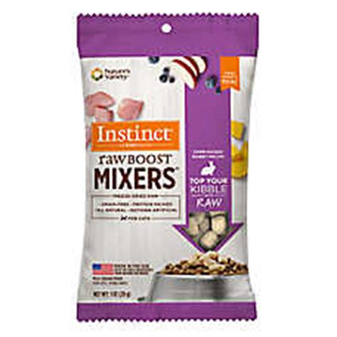 Raw cat food is just that—unprocessed food made from raw ingredients. Nature's Variety® Instinct® Raw Boost Mixers Cat Food ...