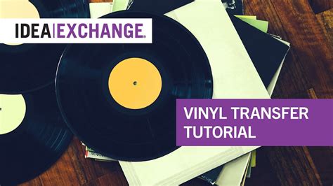 How To Convert Vinyl Records To Digital Files Youtube