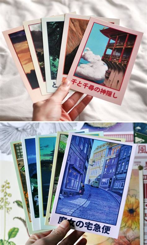 Studio Ghibli Postcards Studio Ghibli Art Studio Ghibli Studio